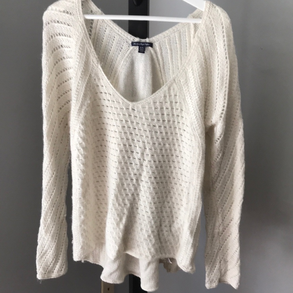 Long Sleeve Loose Knit Sweater